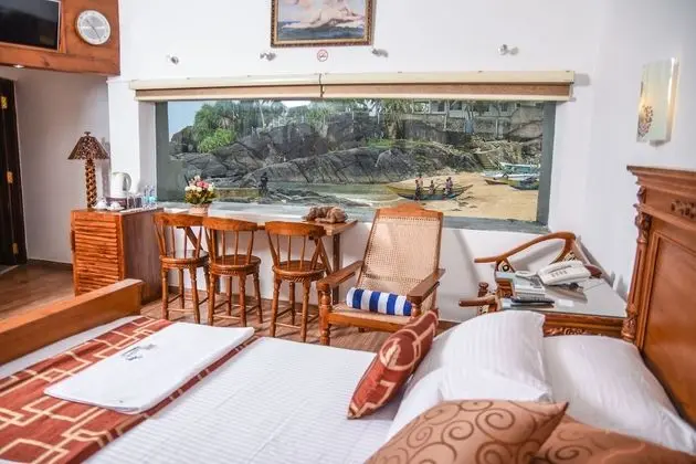 Deluxe Tek Büyük Yataklı Oda, Buzdolabı, Plaj Manzaralı