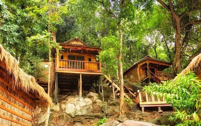 Bungalov, Deniz Manzaralı (AC Room)
