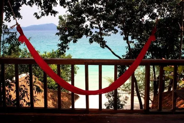 Bungalov, Deniz Manzaralı (AC Room)