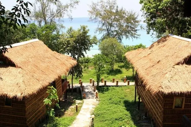 Bungalov, Deniz Manzaralı (AC Room)