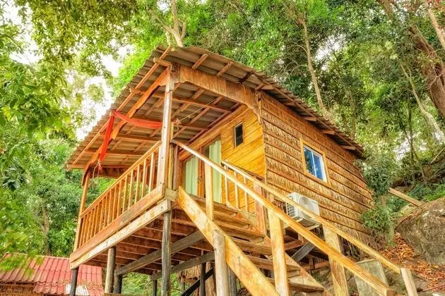 Bungalov, Deniz Manzaralı (AC Room)