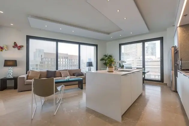 Luxury Apart Daire, 4 Yatak Odası, Kısmi Deniz Manzaralı, Kule