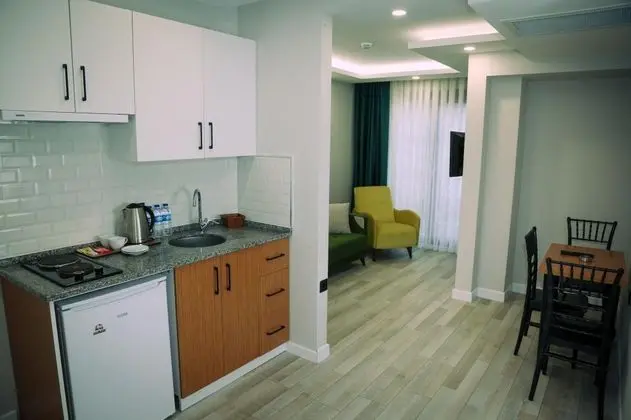 Deluxe Suit 1+1 Oda, Şehir Manzaralı, Balkonlu