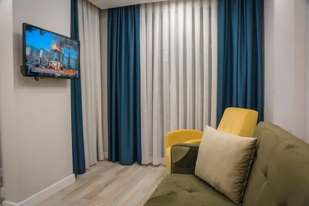 Deluxe Suit 1+1 Oda, Şehir Manzaralı, Balkonlu