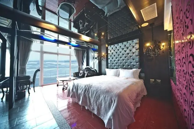 Deluxe Oda, 1 En Büyük (King) Boy Yatak, Plaj Manzaralı