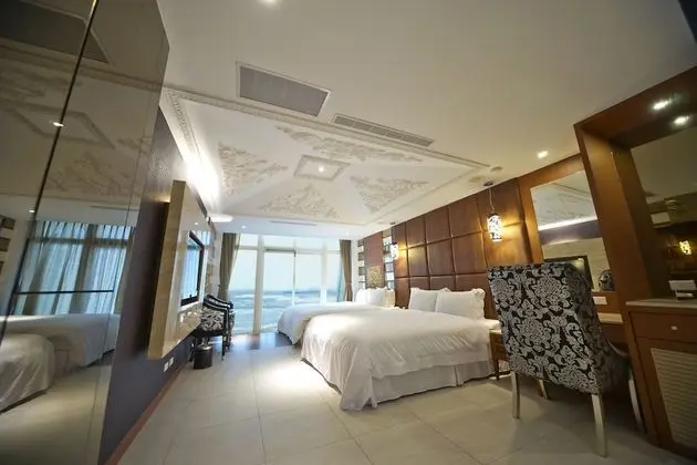 Deluxe Oda, Birden Çok Yatak, Plaj Manzaralı