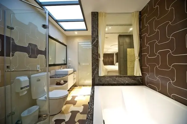 Deluxe Oda, Birden Çok Yatak, Plaj Manzaralı