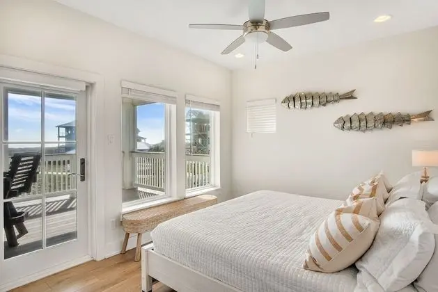 Ev, Birden Çok Yatak, Veranda, Plaj Manzaralı (The White House)