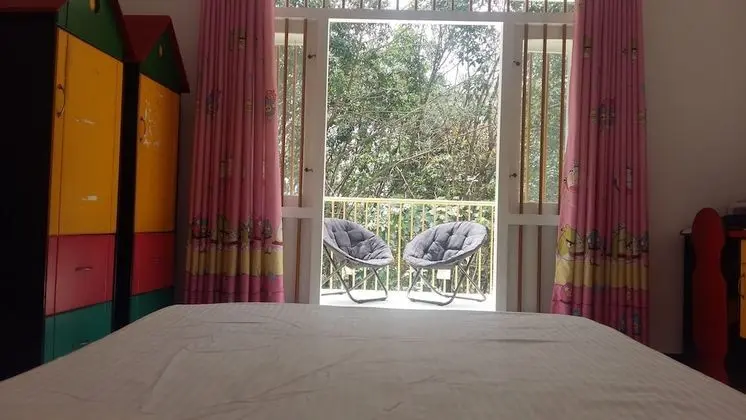Pink Room with Fan