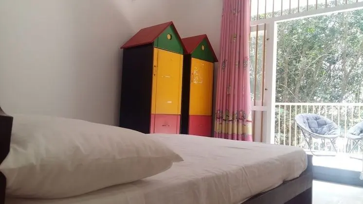 Pink Room with Fan