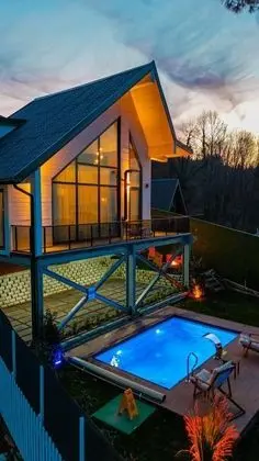 Bungalow, Göl Manzaralı, Isıtmalı Özel Havuzlu