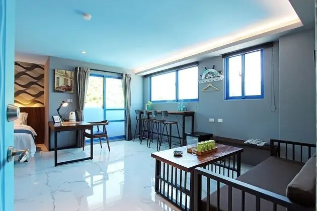 Comfort Dört Kişilik Oda, 2 Çift Kişilik Yatak, Kısmi Deniz Manzaralı