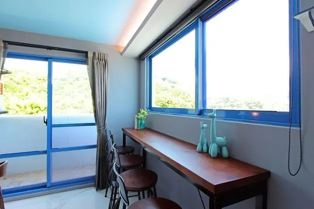 Comfort Dört Kişilik Oda, 2 Çift Kişilik Yatak, Kısmi Deniz Manzaralı