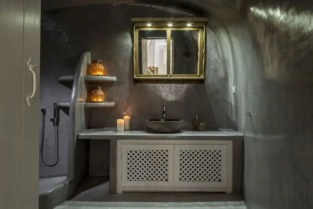 Villa, Sıcak Su Küveti, Deniz Manzaralı (Aegean Magic Villa Indoor Plunge Pool)