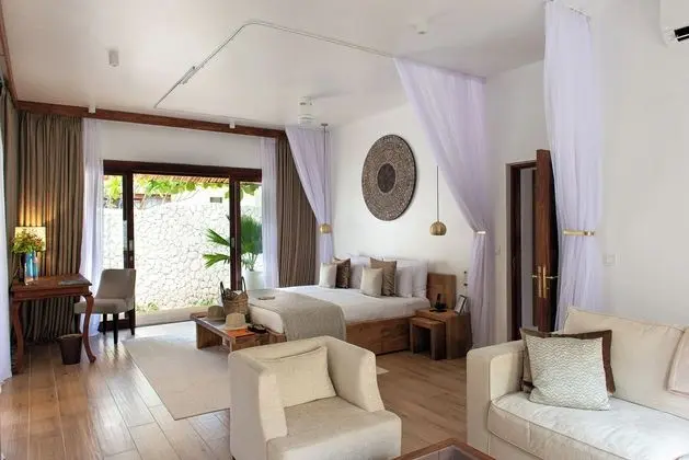 Junior Villa, 1 En Büyük (King) Boy Yatak ve Çekyat, Sigara İçilmez, Bahçe Manzaralı