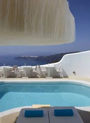 Junior Suite, Caldera View, Ground floor, Shared terrace (Not secluded)