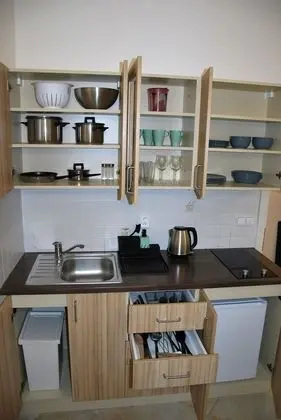 City Apart Daire, 1 En Büyük (King) Boy Yatak ve Çekyat, Teras, Zemin Kat