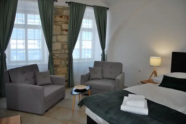 City Apart Daire, 1 En Büyük (King) Boy Yatak ve Çekyat, Teras, Zemin Kat