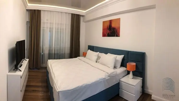 Senior Apart Daire, 2 Yatak Odası, Kısmi Deniz Manzaralı