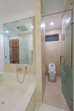 1 bedroom beachfront private pool
