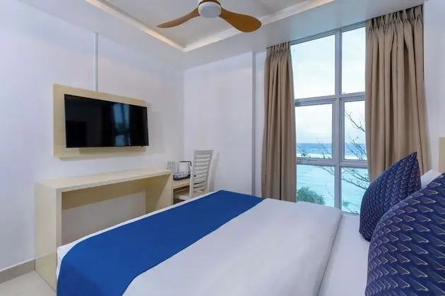 Classic Tek Büyük Yataklı Oda, 1 Büyük (Queen) Boy Yatak, Deniz Manzaralı (Deluxe Sea View )