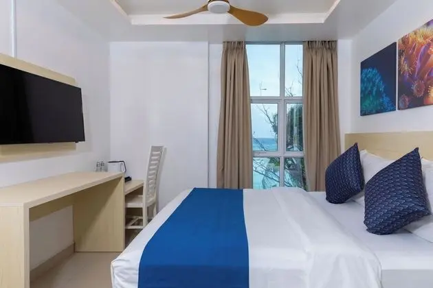 Classic Tek Büyük Yataklı Oda, 1 Büyük (Queen) Boy Yatak, Deniz Manzaralı (Deluxe Sea View )