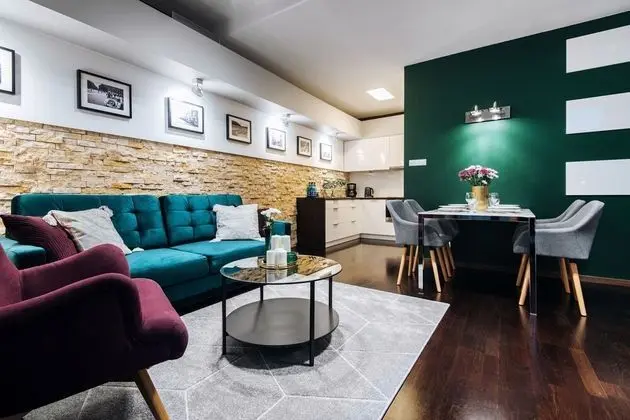 Premium Apart Daire, 2 Yatak Odası, Bahçe Manzaralı, Bahçeli