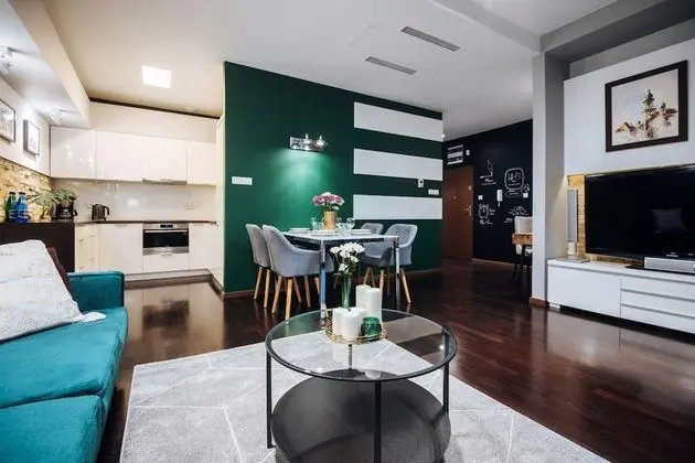 Premium Apart Daire, 2 Yatak Odası, Bahçe Manzaralı, Bahçeli