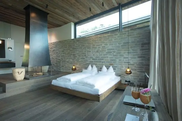Deluxe Süit, 1 Yatak Odası, Dağ Manzaralı (Gartensuite)