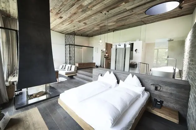 Deluxe Süit, 1 Yatak Odası, Dağ Manzaralı (Gartensuite)