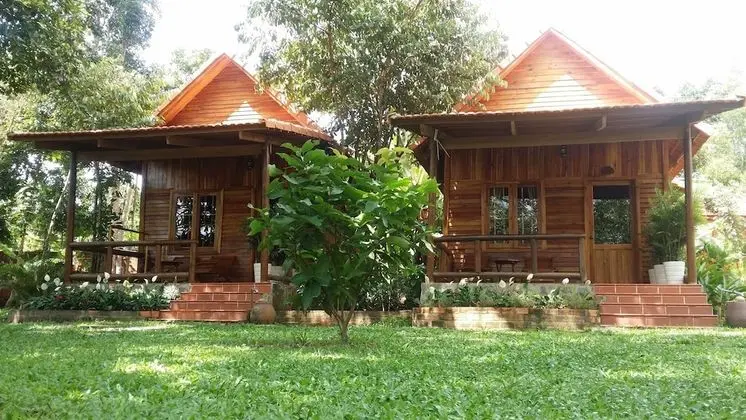 Deluxe Bungalov, Bahçe Manzaralı