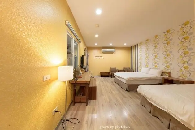 Comfort Dört Kişilik Oda, 2 Çift Kişilik Yatak, Balkon/Veranda, Avlu