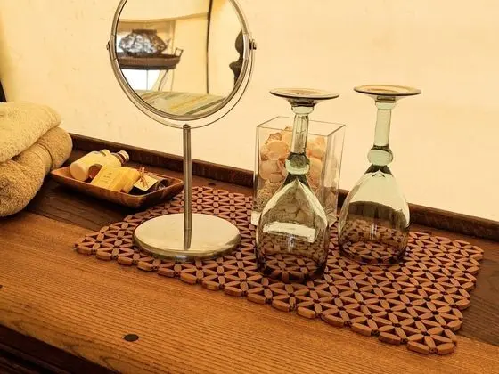 Deluxe Çadır, 2 Tek Kişilik Yatak, Plaj Manzaralı, Denize Sıfır