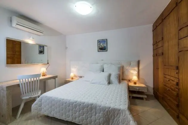 Villa, 3 Yatak Odası, Kişiye Özel Havuzlu, Deniz Manzaralı (Loukritia)
