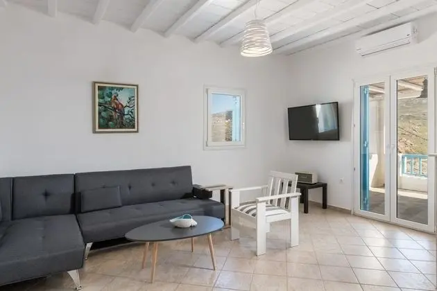 Villa, 3 Yatak Odası, Kişiye Özel Havuzlu, Deniz Manzaralı (Loukritia)