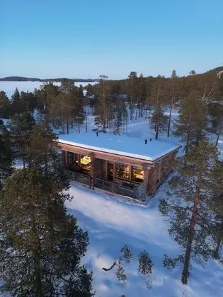 Nangu panorama Log Cabin