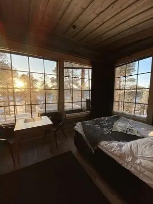 Nangu panorama Log Cabin