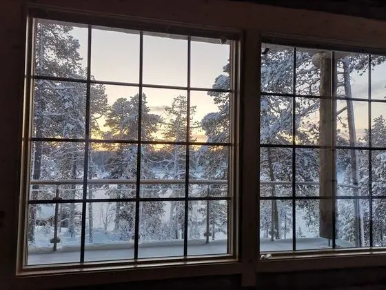 Nangu panorama Log Cabin