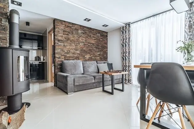 Apart Daire, Şömine