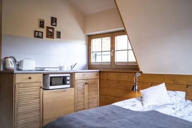 Comfort Tek Büyük veya İki Ayrı Yataklı Oda, 1 Yatak Odası, Küçük Mutfak, Dağ Manzaralı