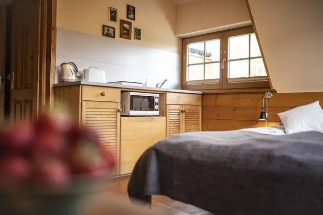 Comfort Tek Büyük veya İki Ayrı Yataklı Oda, 1 Yatak Odası, Küçük Mutfak, Dağ Manzaralı