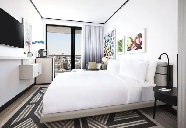 Oda, 1 En Büyük (King) Boy Yatak, Engellilere Uygun, Balkon