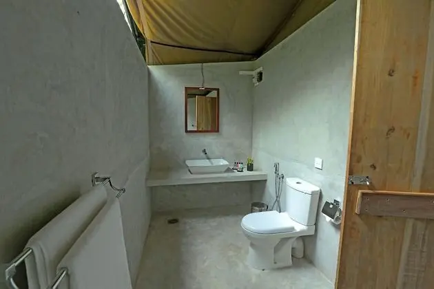 Çadır, 2 Tek Kişilik Yatak, Banyolu/Duşlu, Bahçe Manzaralı