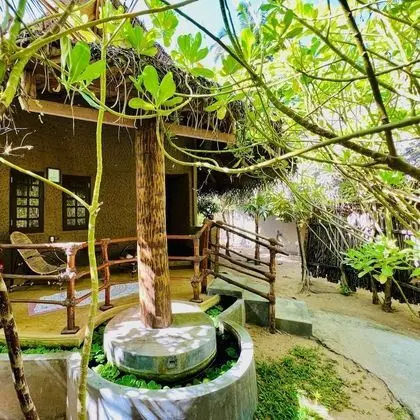 Kulübe, Banyolu/Duşlu (Garden Cabana)