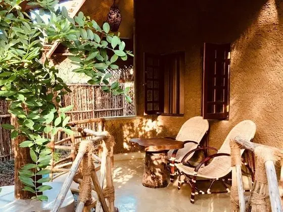 Kulübe, Banyolu/Duşlu (Garden Cabana)