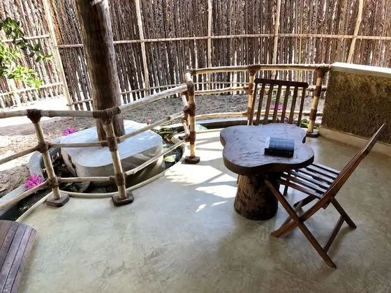 Kulübe, Banyolu/Duşlu (Garden Cabana)