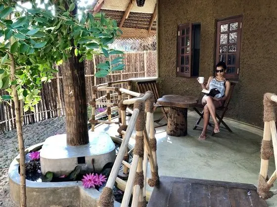 Kulübe, Banyolu/Duşlu (Garden Cabana)