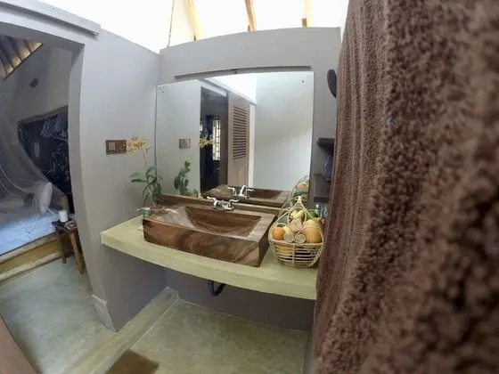 Kulübe, Banyolu/Duşlu (Garden Cabana)