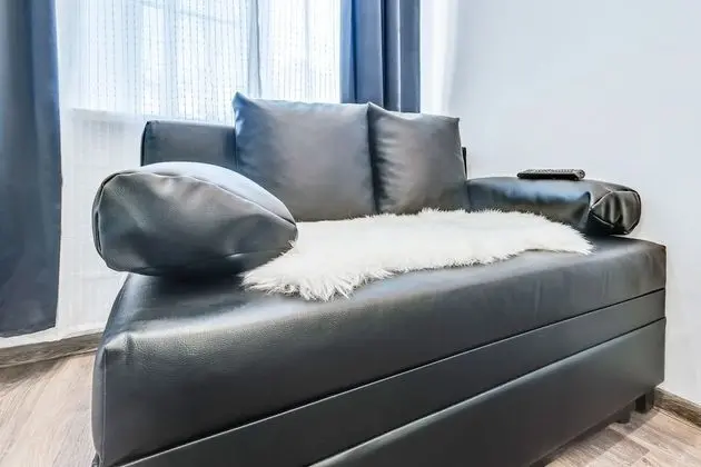 Design Apart Daire, 1 Büyük (Queen) Boy Yatak ve Çekyat, Şehir Manzaralı