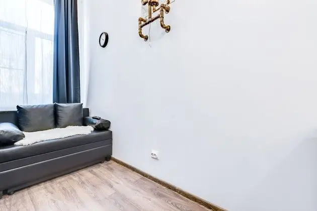 Design Apart Daire, 1 Büyük (Queen) Boy Yatak ve Çekyat, Şehir Manzaralı